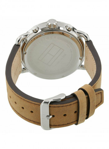 Men's Leather Analog Wrist Watch 1791424