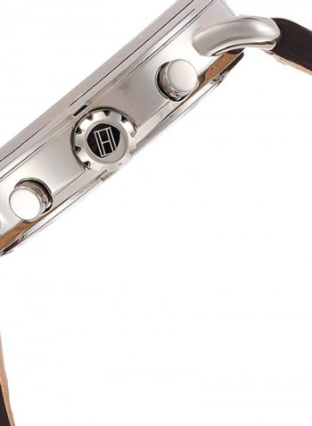 Men's Leather Analog Wrist Watch 1791424