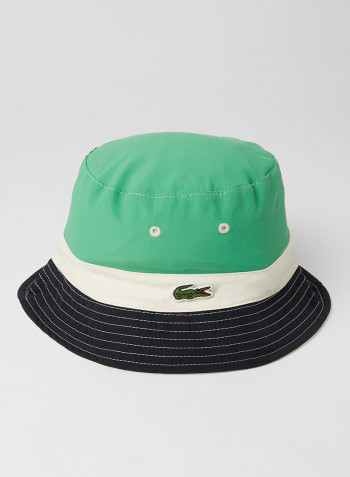 Reversible Colourblock Bucket Hat Multicolour