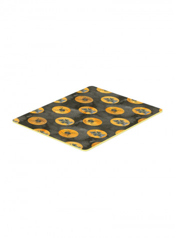 Halloween Circles Kitchen Mat Multicolour 11 x 14inch