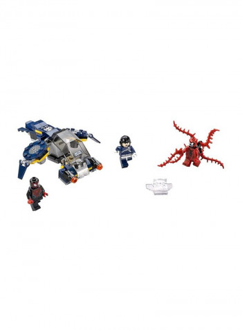 97-Piece Marvel Carnage's Shield Sky Attack Building Set 76036