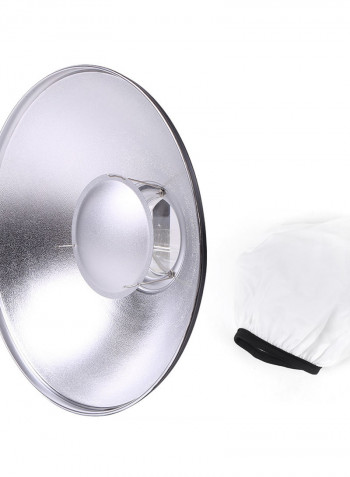 Beauty Dish Reflector Strobe Lighting 41cm White