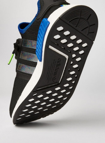 Kids Nmd_R1 Sneakers Core Black/Solar Green