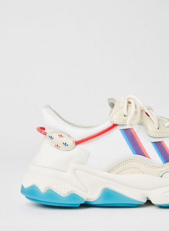 Ozweego Sneakers White/Blue/Scarlet