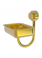 Venus Collection Wall Mounted Soap Dish Gold 5x5x2inch