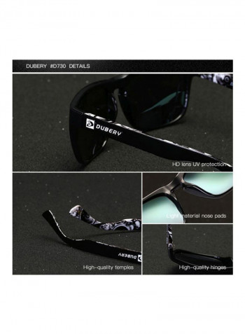 Wayfarer Polarized Sunglasses - Lens Size: 43 mm