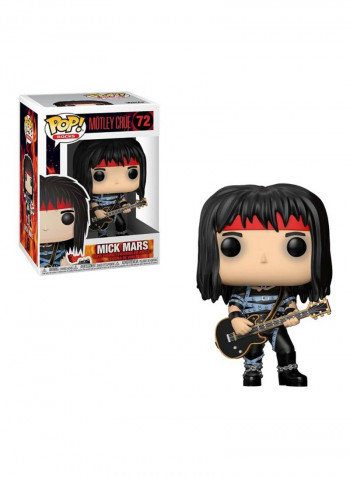 Rocks Mick Mars 72 Motley Crue Boneco 6.35 x 6.35 x 15.88cm