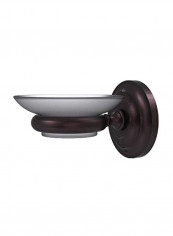 Prestige Que New Collection Wall Mounted Soap Dish Brown/White
