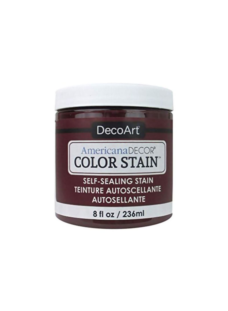 Americana Decor Color Stain Red