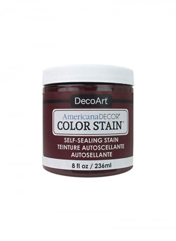 Americana Decor Color Stain Red