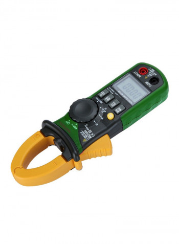 Digital Multimeter Clamp With Bag Yellow/Green/Black