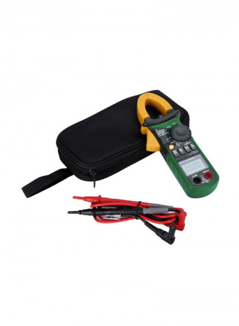 Digital Multimeter Clamp With Bag Yellow/Green/Black