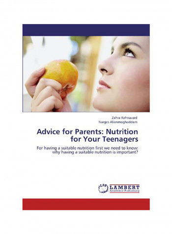 Advice For Parents Paperback English by Zahra Rahnavard Alianmoghaddam