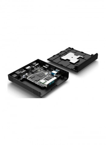 TV Set Top Box With Remote X96 Black