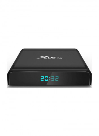TV Set Top Box With Remote X96 Black