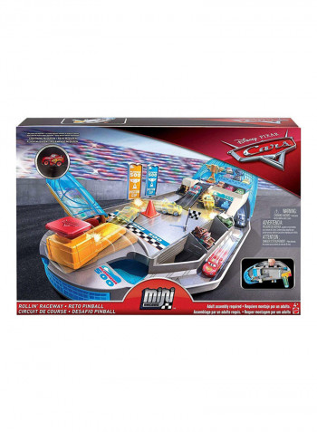 Disney Pixar Cars Mini Racers Rollin' Raceway Playset