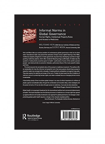 Informal Norms In Global Governance Paperback