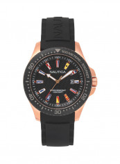 Men's Water Resistant Silicone Analog Watch NAPJBC006