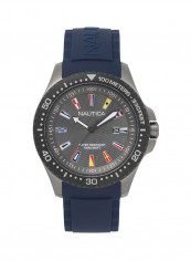 Men's Water Resistant Silicone Analog Watch NAPJBC008