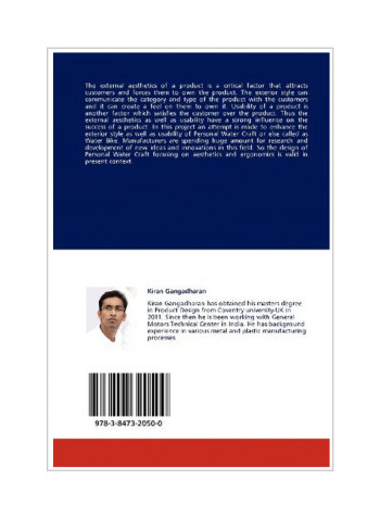 Design Of Personal Water Craft Focusing On Aesthetics And Ergonomics Paperback