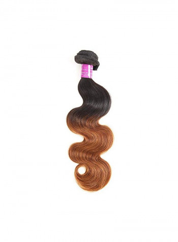 2-Tone Wavy Hair Extension 1B/30 Ombre 24inch