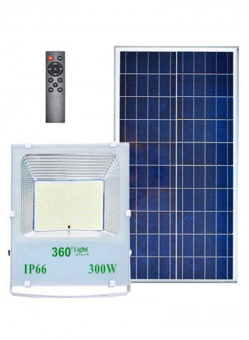 Solar LED Flood Outdoor Light Cool White 7.2kg