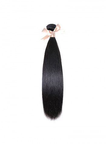 Straight Hair Extension Natural Black 14inch