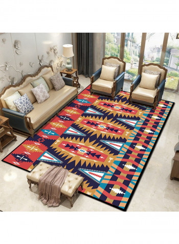 Printed Carpet Multicolour 140*200cm