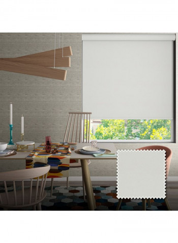 Single Sombras Roller Blackout Window Shade White 160x175cm