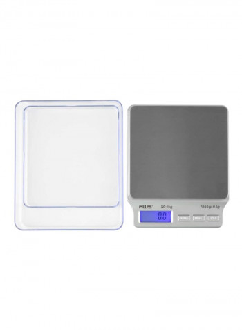V60 Drip Coffee Scale And Timer Black 4.75x5.31x1.19inch