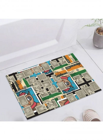 Classic Print Living Room Durable Simple Rug Multicolour 120x160cm