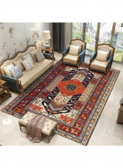 Simple Print Anti-Skidding Rug Multicolour 140 x 200cm