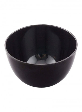100-Piece Plastic Bowls With Lid Black 1.8x3inch