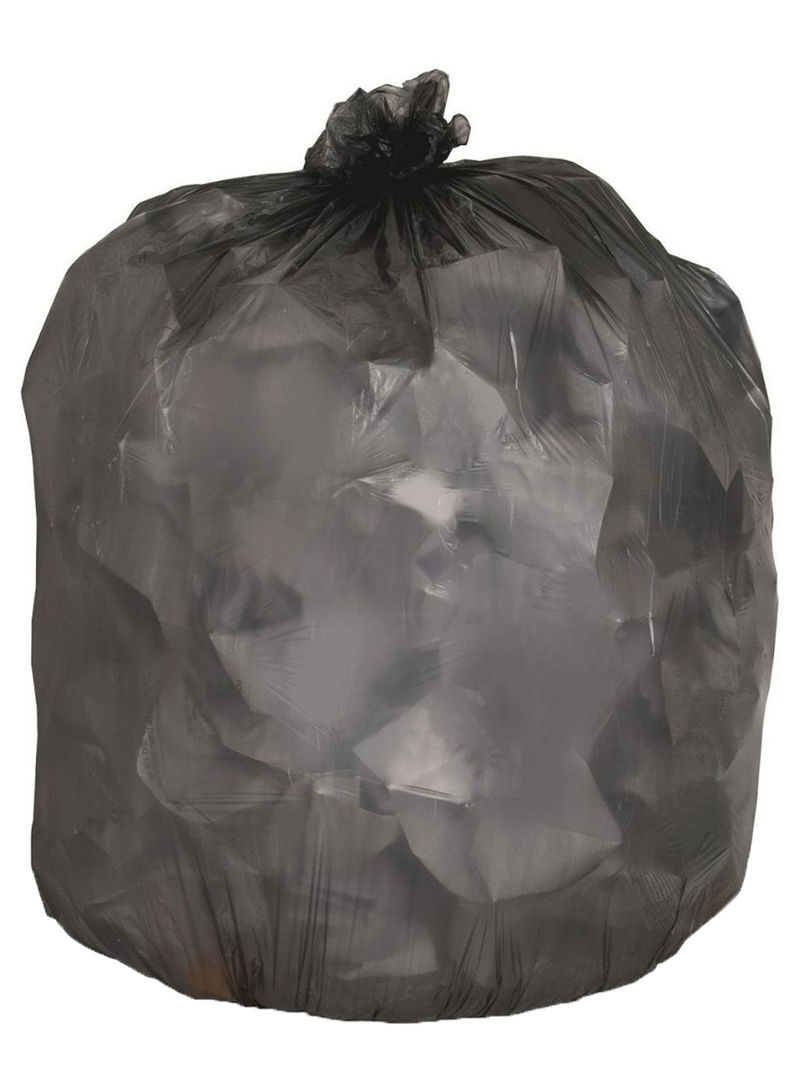 Pack Of 1000 Low Density Trash Liners Black