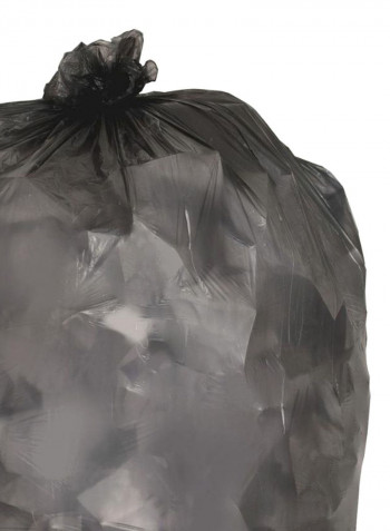 Pack Of 1000 Low Density Trash Liners Black