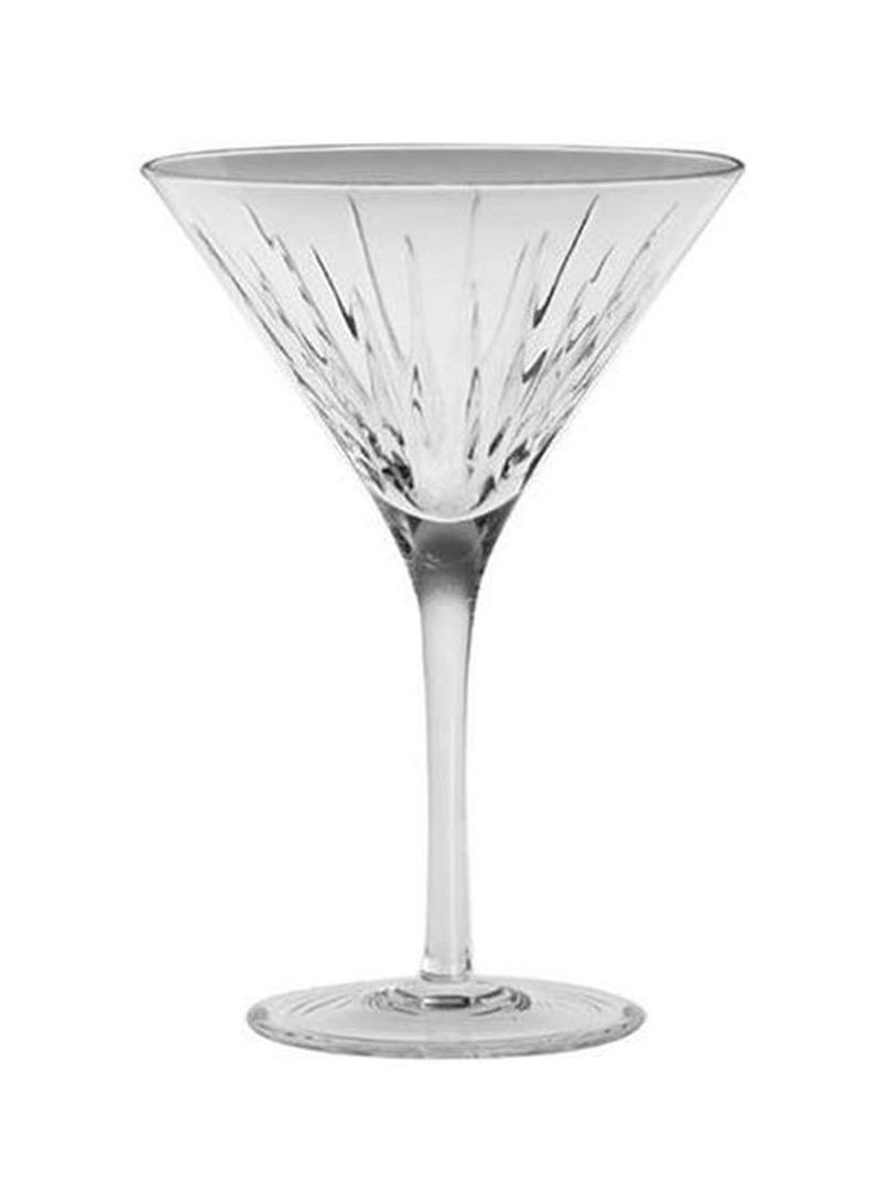 Crystal Soho Martini Glass Clear 8ounce