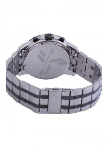 Men's Chronograph Display Stainless Steel Strap Watch T6103-XBXSB