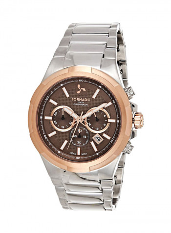 Men's Stainless Steel Chronograph Watch T8102-SBSDK
