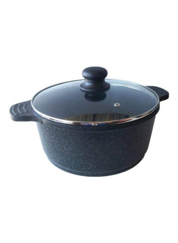 Non-Stick Stockpot Black 24centimeter