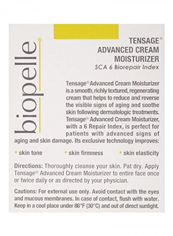 Tensage Advanced Anti Aging Moisturizer 1ounce