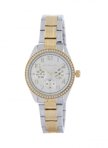 Women's Water Resistant Stainless Steel Analog Watch 2880 44