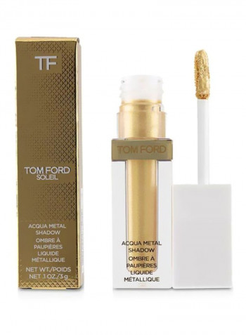 Acqua Metal Eyeshadow 01 Reflects Gilt