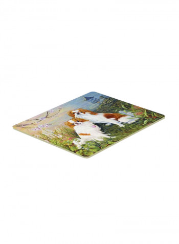 Japanese Chin Wasabi And Ginger Kitchen/Bath Mat Multicolour 18 x 24inch