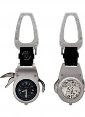 Half Dollar Coin Designed Pocket Watch Compass 7X3X1inch