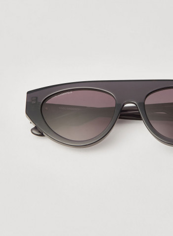 Women's Full Rim Acetate Cat Eye Sunglasses - Lens Size: 52 mm