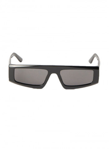 Rull Rim Injected Modified Rectangle Sunglasses - Lens Size: 54 mm