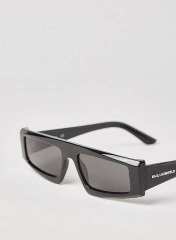 Rull Rim Injected Modified Rectangle Sunglasses - Lens Size: 54 mm