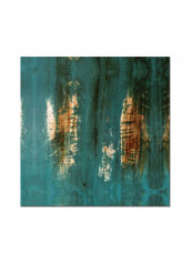 The Wash Canvas Wall Art Green 18 x 18inch