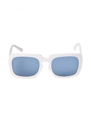 Full Rim Injected Square Sunglasses - Lens Size: 54 mm