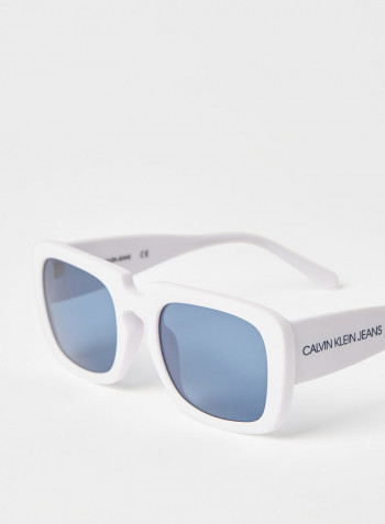 Full Rim Injected Square Sunglasses - Lens Size: 54 mm